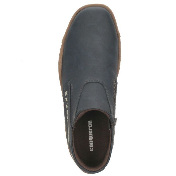 コンカラー シューズ メンズ スリッポン 防水 ブーツ スニーカー 黒 カジュアル 靴 レザー 軽量 幅広 フォギー ウォーターテックス 400 401 402 403 conqueror shoes