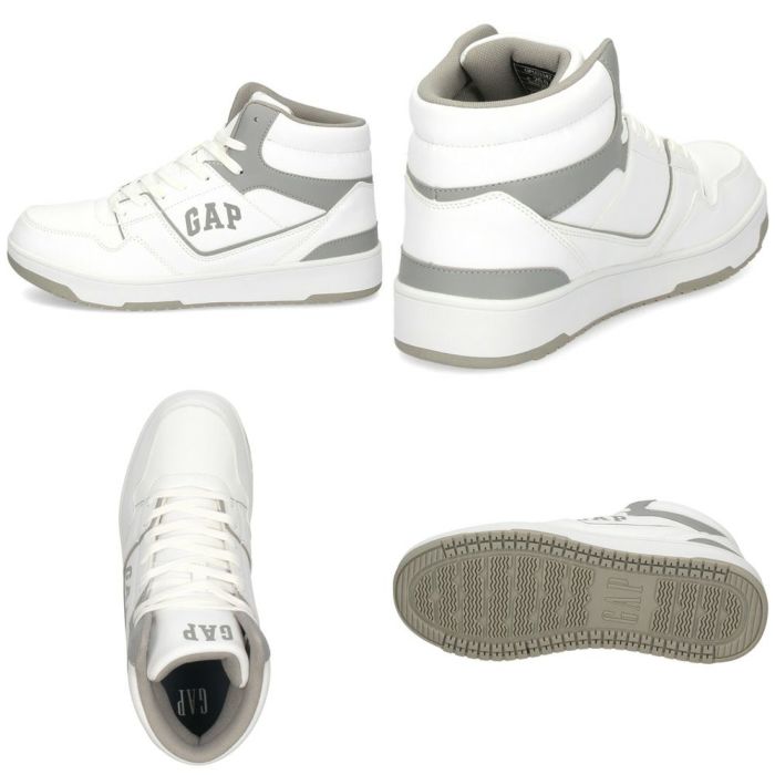 ギャップ スニーカー 防水 レディース メンズ ハイカット 雨 ブラック ホワイト グレー 防水スニーカー 通学 学校 通勤 雨の日 靴 軽量 GPU22342 GAP