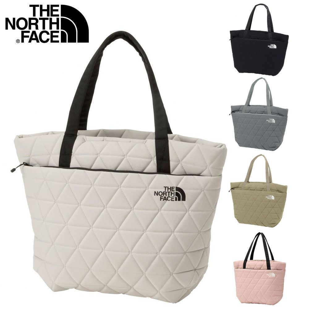 ノースフェイス バッグ ジオフェイストート NM32352 ブラック グレー  