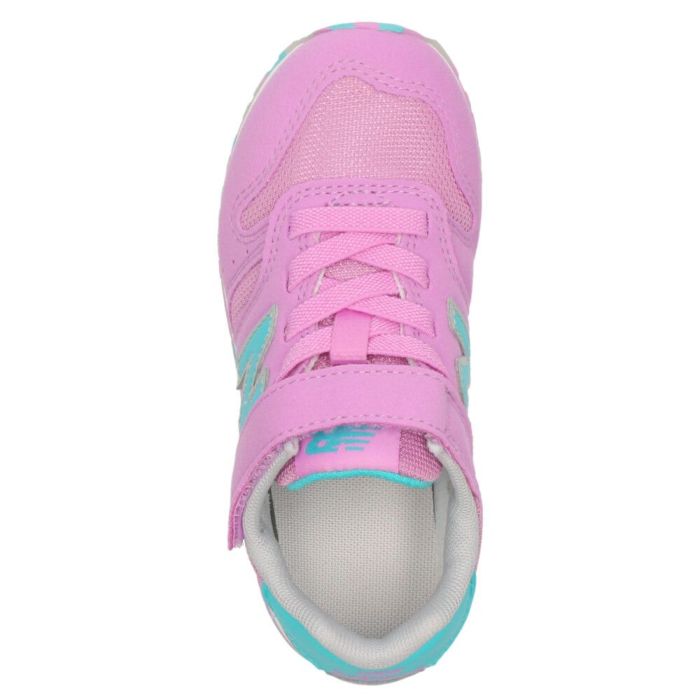 new balance キッズ ジュニア スニーカー YV373 靴 ベルクロ 軽量 快適 定番 通学 レッド パープル セール