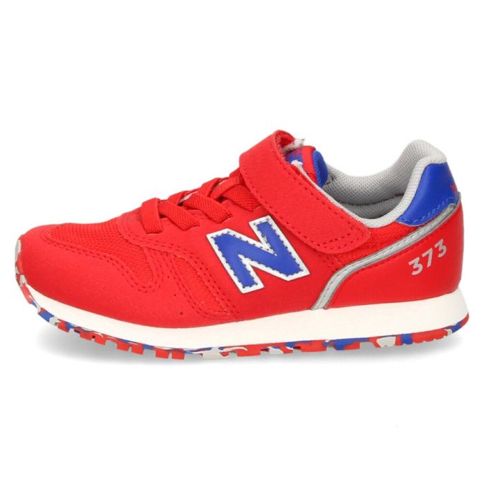 new balance キッズ ジュニア スニーカー YV373 靴 ベルクロ 軽量 快適 定番 通学 レッド パープル セール