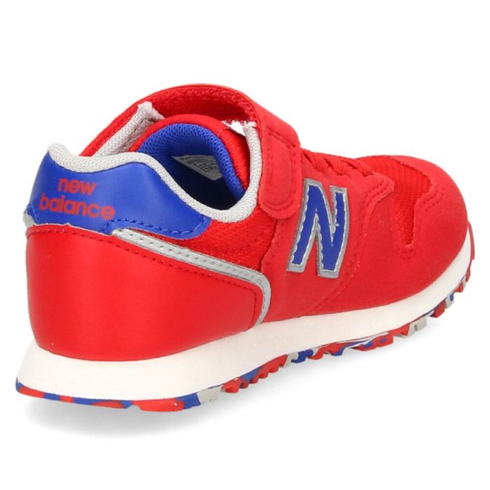 new balance キッズ ジュニア スニーカー YV373 靴 ベルクロ 軽量 快適 定番 通学 レッド パープル セール
