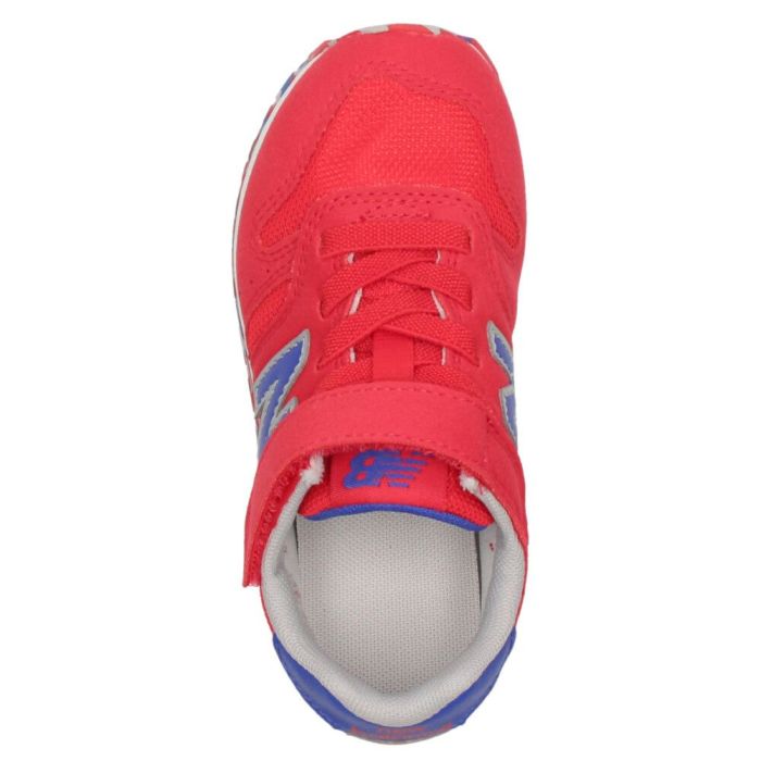 new balance キッズ ジュニア スニーカー YV373 靴 ベルクロ 軽量 快適 定番 通学 レッド パープル セール