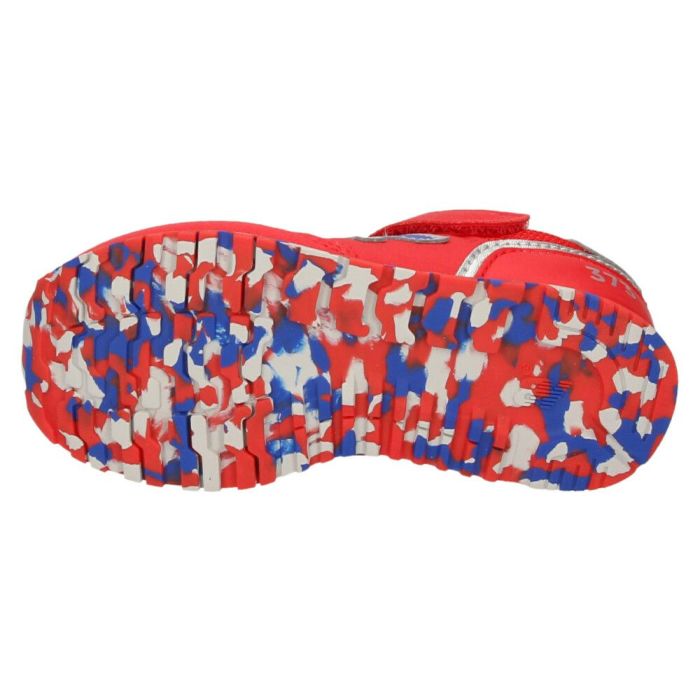 new balance キッズ ジュニア スニーカー YV373 靴 ベルクロ 軽量 快適 定番 通学 レッド パープル セール