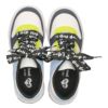 キッズ ガールズ ニコ☆プチスクール スニーカー NPS 0250 2E ホワイト/サックス 子供靴 定番 かわいい 運動靴 セール