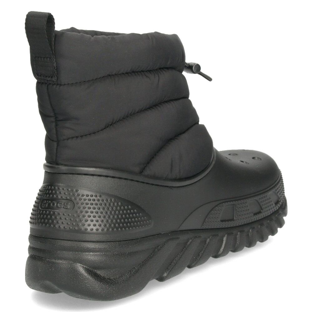 クロックス メンズ ブーツ デュエット マックス ブーツ 208773 ブラック グレー DUET MAX BOOT 着脱簡単 ふわふわ あたたか 雪 冬　　