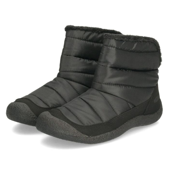 キーン KEEN レディース ブーツ ハウザー フォールドダウン ブーツ 1027929 1027930  ブラック ベージュ 軽量 保温 暖か 楽 リラックスシューズ 靴