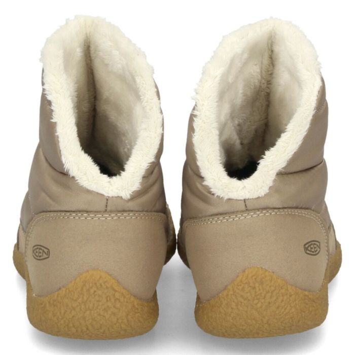 キーン KEEN レディース ブーツ ハウザー フォールドダウン ブーツ 1027929 1027930  ブラック ベージュ 軽量 保温 暖か 楽 リラックスシューズ 靴