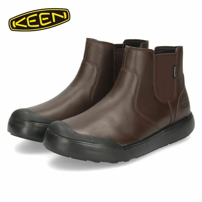 KEEN キーン レディース サイドゴアブーツ 防水ブーツ 防水 本革