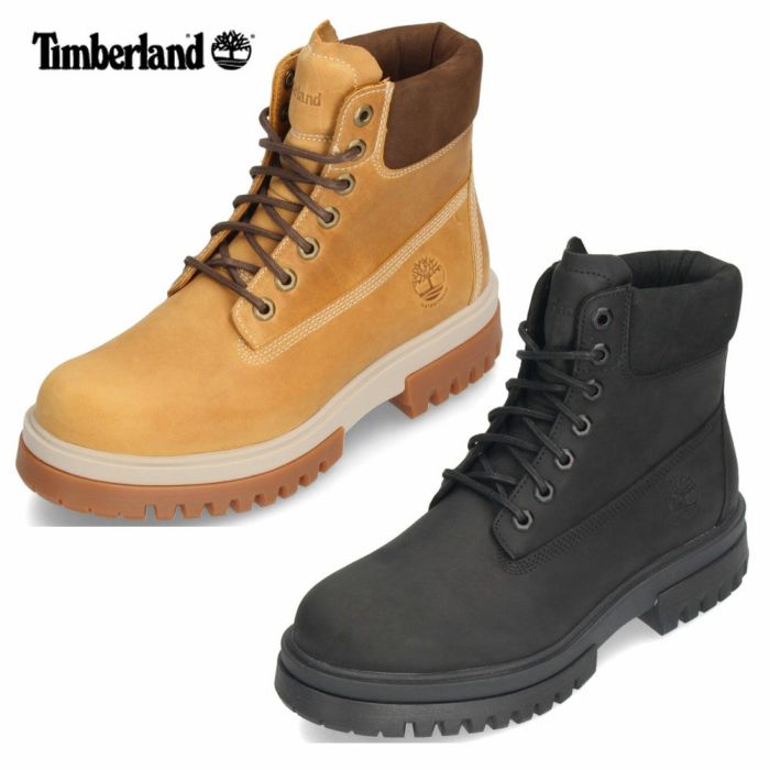 Timberland 防水レザー ハイカットブーツ timberland arbor road モーガン蔵人