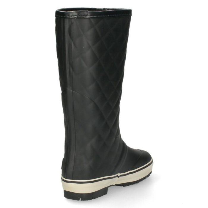 MOZ モズ レインブーツ レディース 長靴 ロング丈 91021 ブラック ネイビー 黒 完全防水 軽量 防寒 防滑 キルティング　 
