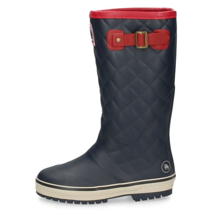 MOZ モズ レインブーツ レディース 長靴 ロング丈 91021 ブラック ネイビー 黒 完全防水 軽量 防寒 防滑 キルティング　 