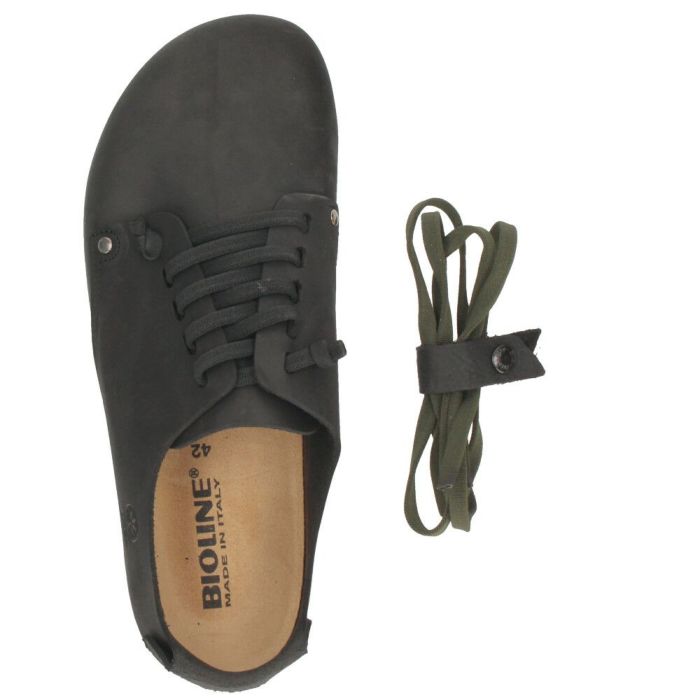 スニーカー メンズ カジュアルシューズ 本革 靴 ブラック ブラウン レザー コンフォートシューズ 黒 茶色 バイオライン BIOLINE TANUKI イタリア製