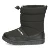 スノーブーツ キッズ ジュニア ウィンターブーツ 耐水設計 防寒 防滑 ノースデイト 10235 ブラック ネイビー 子供 靴　