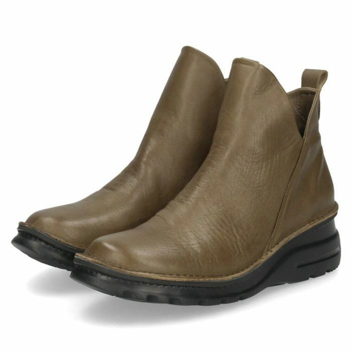 コンフォート ブーツ レディース 靴 ショートブーツ 7058 厚底 幅広 4E ワイズ 軽量 本革 日本製 ファスナー付き Parade カジュアルブーツ