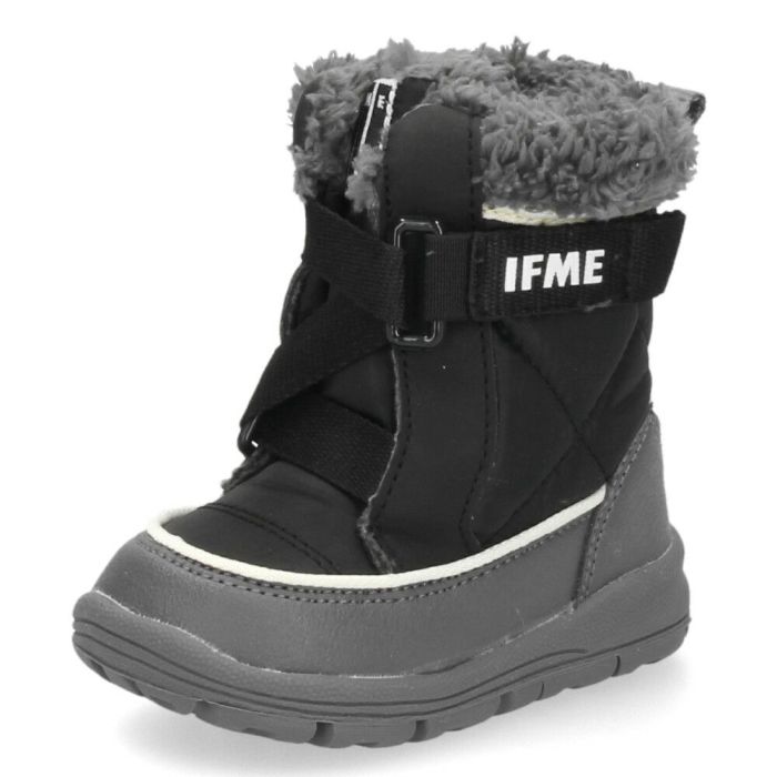 IFME イフミー ブーツ ベビー キッズ ウィンターブーツ 20-3906 ピンク ブラック 防寒 撥水 雨の日 雪 スノーブーツ 靴 子供 セール