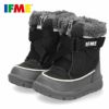 IFME イフミー ブーツ ベビー キッズ ウィンターブーツ 20-3906 ピンク ブラック 防寒 撥水 雨の日 雪 スノーブーツ 靴 子供 セール