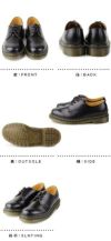 ドクターマーチン Dr.Martens 1461 3EYE GIBSON SHOE BLACK SMOOTH 10085001 3ホール レディース