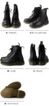 ドクターマーチン Dr.Martens 1460 8EYE BOOT BLACK SMOOTH 10072004 8ホール レディース メンズ