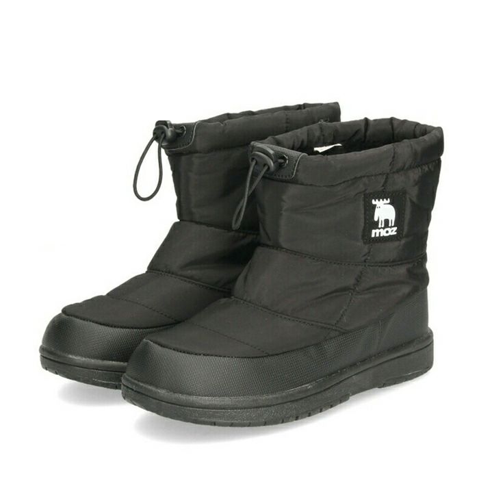 MOZ モズ ブーツ レディース ウィンターブーツ ダウンブーツ ショートブーツ 227001 黒 ブラック グレー ベージュ ネイビー ホワイト カーキ レンガ 3E 靴 シューズ