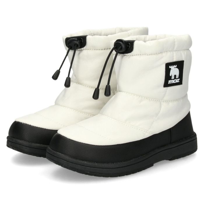 moz モズ ブーツ あったか レディース 防水 3E 歩きやすい 疲れない 撥水 ウィンターブーツ ショートブーツ スノーブーツ スノトレ 227001 黒 ブラック 幅広 靴 シューズ 北欧 ブランド