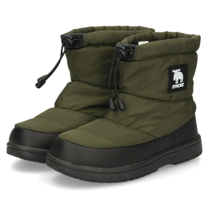 moz モズ ブーツ あったか レディース 防水 3E 歩きやすい 疲れない 撥水 ウィンターブーツ ショートブーツ スノーブーツ スノトレ 227001 黒 ブラック 幅広 靴 シューズ 北欧 ブランド