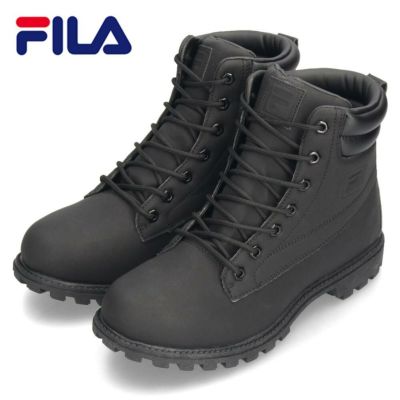 FILA フィラ メンズ ブーツ ウェザーテック 1SF40122 ブラック 黒