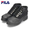 FILA フィラ メンズ ブーツ ウェザーテック 1SF40122 ブラック 黒 ブラウン アウトドア 厚底 オールウェザー シューズ 靴