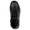 スケッチャーズ メンズ ショートブーツ セグメント2.0 ブロージェン SKECHERS SEGMENT2.0 204394 BLK 黒 本革 ブラック レザー レースアップ 靴