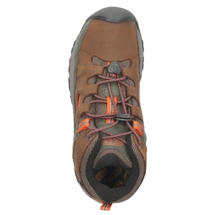 KEEN キーン トレッキングシューズ 子供 靴 アウトドア ビッグキッズ ターギー ミッド 防水ハイキングシューズ 撥水 防滑 1026299 セール 【tki】