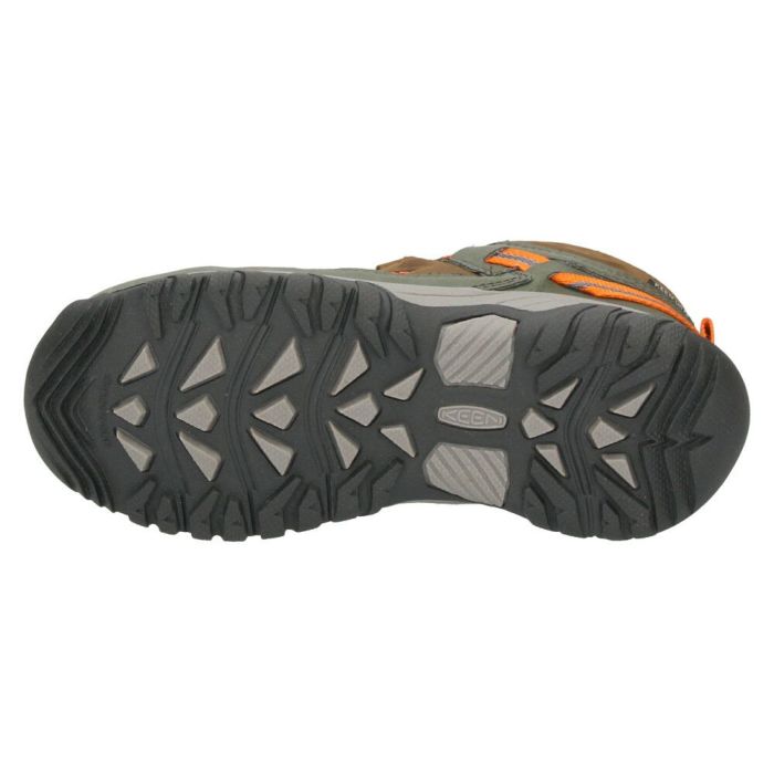 KEEN キーン トレッキングシューズ 子供 靴 アウトドア ビッグキッズ ターギー ミッド 防水ハイキングシューズ 撥水 防滑 1026299 セール 【tki】