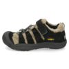 KEEN キーン スニーカー キッズ NEWPORT SHOE 1026625 Tps Big Foot Gold ブラック 黒 ボア もこもこ 子供靴 サンダル コンフォート アウトドア セール 【tki】