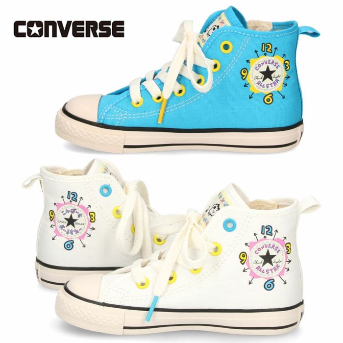 CONVERSE コンバース キッズ スニーカー ハイカット チャイルド オールスター N タマゴッチ Z HI ホワイト ブルー 37302910 37302911 男の子 女の子