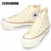 コンバース CONVERSE レディース スニーカー 厚底 オールスター R リフテッド HI 31311130 31311131 ハイカットスニーカー ブラック ナチュラル