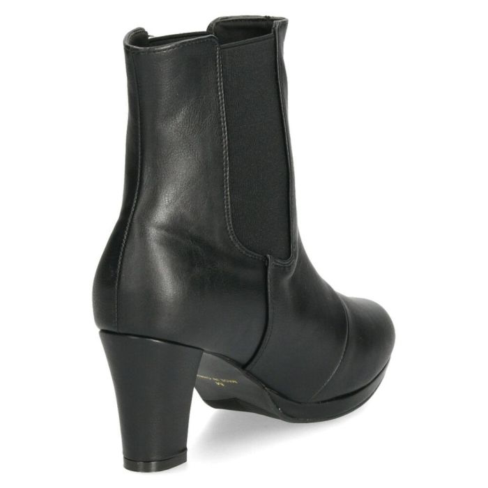 サイドゴアブーツ レディース カジュアル  CT-7275 ブラック Parade パレード ショートブーツ ブーツ ヒール 靴 軽量 合成皮革