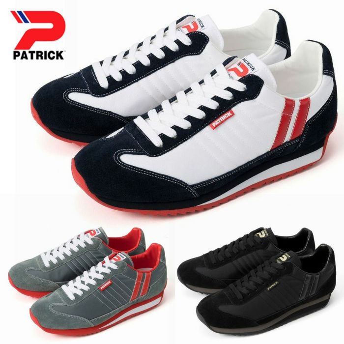 パトリック マラソン PATRICK MARATHON 9420 9422 9624 94601 ホワイト ネイビー グレー スペース メンズ レディース スニーカー 日本製 定番