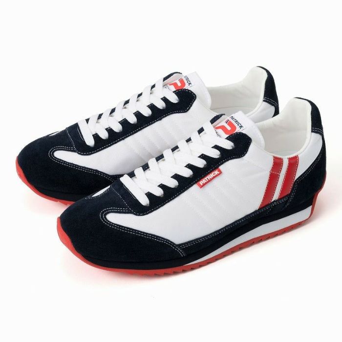 パトリック スニーカー マラソン 黒 白 メンズ レディース シューズ PATRICK MARATHON 9420 9624 94601 942451 ホワイト グレー スペース ブラックベリー 日本製