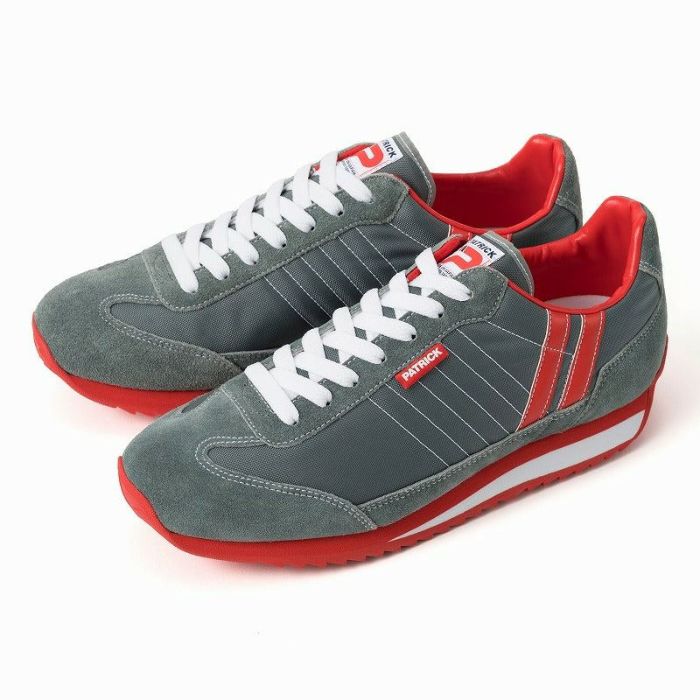 パトリック スニーカー マラソン 黒 白 メンズ レディース シューズ PATRICK MARATHON 9420 9624 94601 942451 ホワイト グレー スペース ブラックベリー 日本製