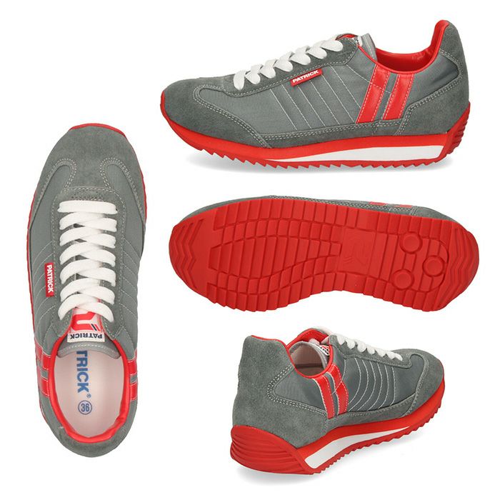 パトリック スニーカー マラソン 黒 白 メンズ レディース シューズ PATRICK MARATHON 9420 9624 94601 942451 ホワイト グレー スペース ブラックベリー 日本製