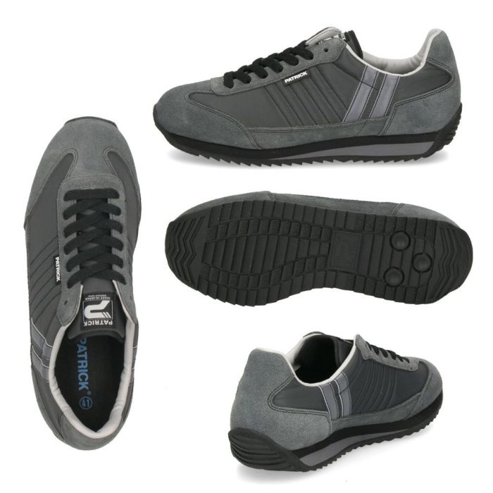 パトリック スニーカー マラソン 黒 白 メンズ レディース シューズ PATRICK MARATHON 9420 9624 94601 942451 ホワイト グレー スペース ブラックベリー 日本製