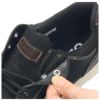 スニーカー メンズ 防水 軽量 ブラック ダークブラウン 黒 雨の日 サイドゴア カジュアル リベルト エドウィン LiBERTO EDWIN  L70528  靴