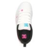 スニーカー キッズ ジュニア DC SHOES ディーシーシューズ スケート ダンス スケボー 靴 子供 ローカット 241007 241012 コート グラフィック ホワイト