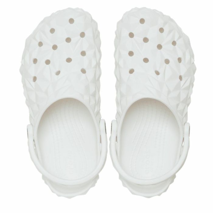 クロックス サンダル メンズ レディース クラッシック ジオメトリック クロッグ 209563 ホワイト ブラック 快適 軽い 軽量 靴 幾何学模様