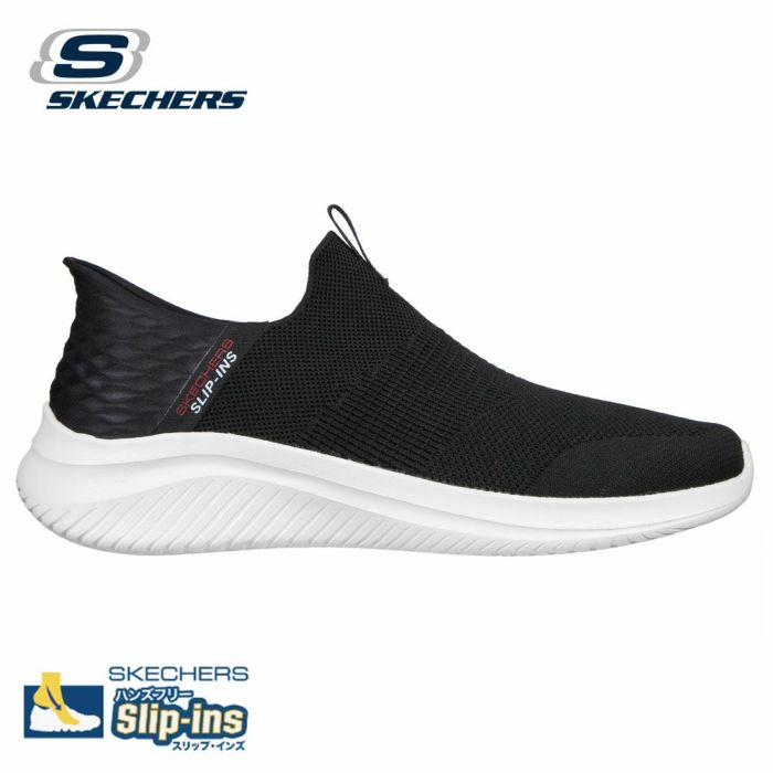 スケッチャーズ スリップインズ メンズ スニーカー スリッポン ブラック 232450 SKECHERS 靴 ハンズフリー カジュアル シューズ 黒  | Parade公式オンラインストア