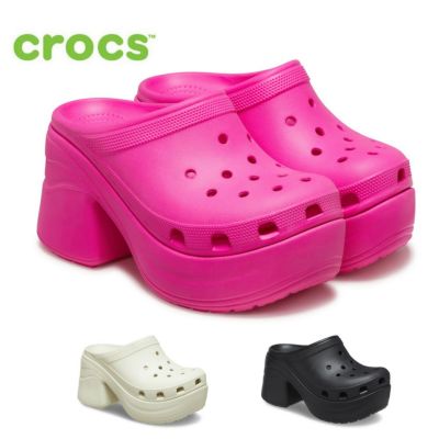 クロックス レディース サンダル 厚底 サボサンダル おしゃれ crocs