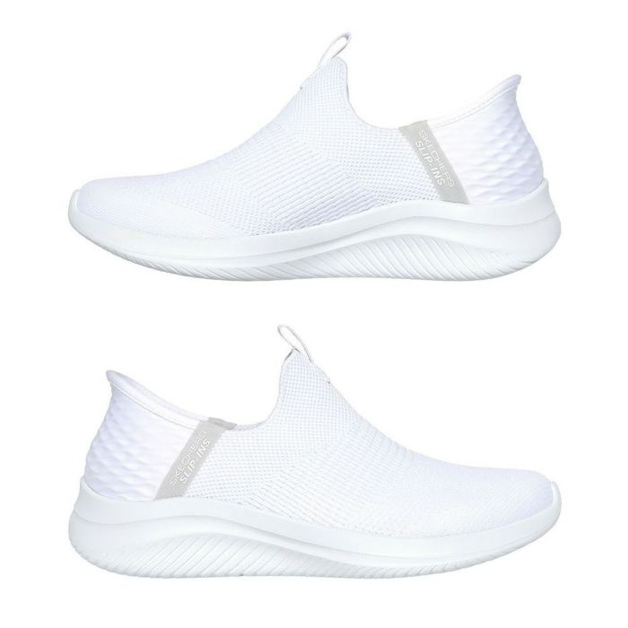 スケッチャーズ スリップインズ ウルトラ フレックス 3.0 149708 レディース スリッポン スニーカー 黒 白 SKECHERS