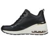 スケッチャーズ レディース スニーカー 白 黒 厚底スニーカー 155399 SKECHERS 靴 カジュアル シューズ ホワイト ブラック