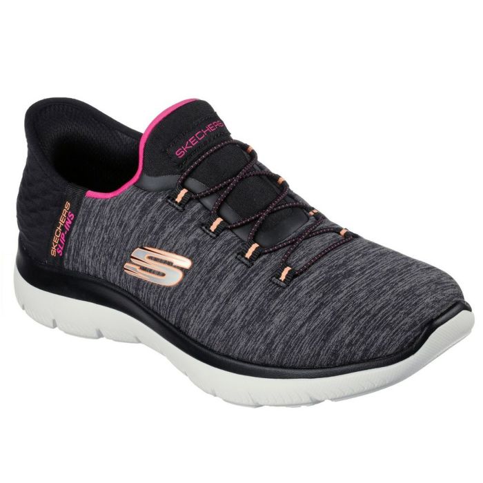 SKECHERS スケッチャーズ スリップインズ レディース サミッツ ダズリングヘイズ 149937W スリッポン スニーカー 靴 ワイド幅 軽量 Slip-ins Summits Dazzling Haze