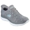 SKECHERS スケッチャーズ スリップインズ レディース サミッツ ダズリングヘイズ 149937W スリッポン スニーカー 靴 ワイド幅 軽量 Slip-ins Summits Dazzling Haze