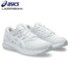 レーザービーム キッズ ジュニア スニーカー アシックス ひも 運動靴 通学履 LAZERBEAM JJ 1154A175 ホワイト/ホワイト 靴 子供靴 男の子  女の子 軽量 ヒモ靴タイプ